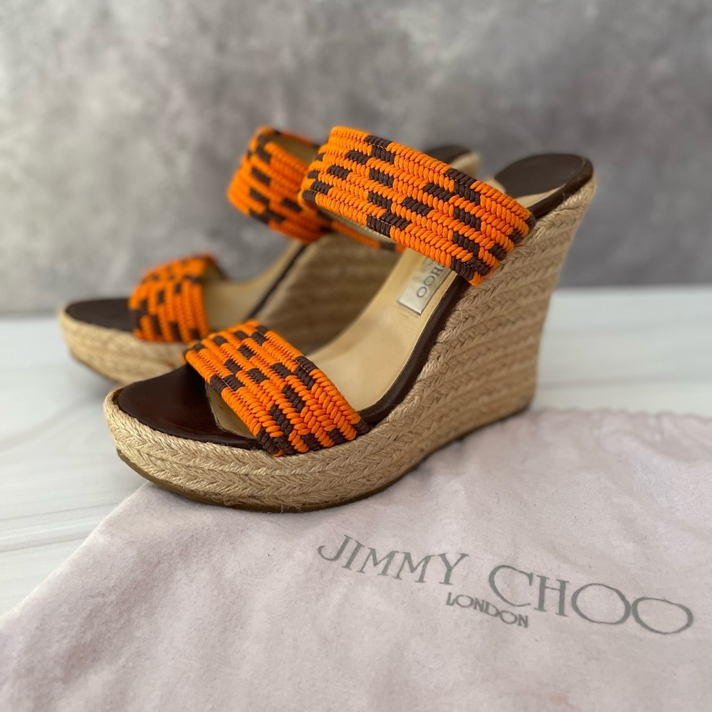Jimmy CHOO espadrille wedges
